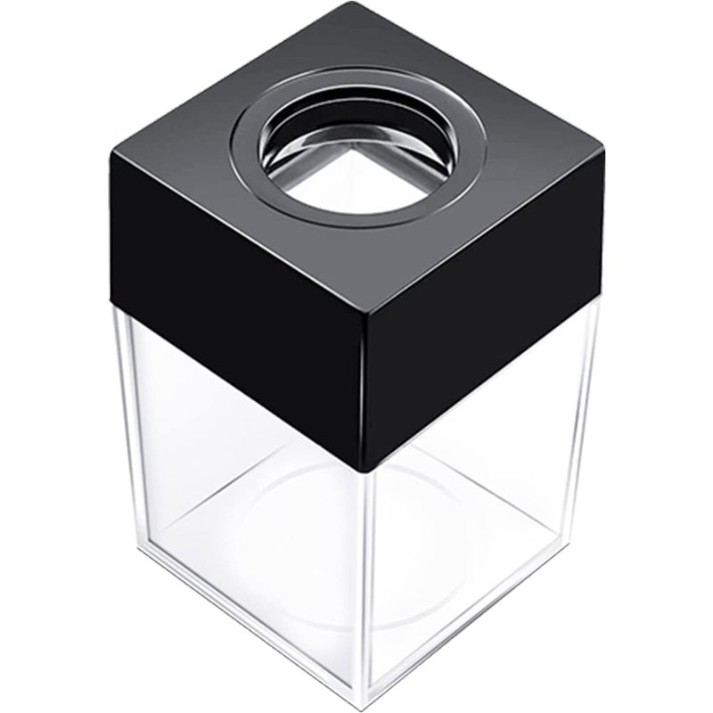 grwanpenÂ® Extra Large Magnetic Paper Cilp Dispenser, 500 Clip Capacity ,Black,1 pack - Image 1